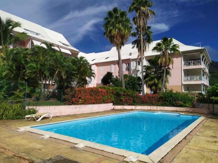 Charmant Appartement En Bord De Mer Avec Piscine Gourbeyre Kültér fotó